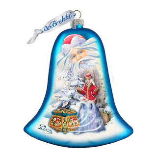 Father Frost Story Glass Ornament by G. DeBrekht - 752-004