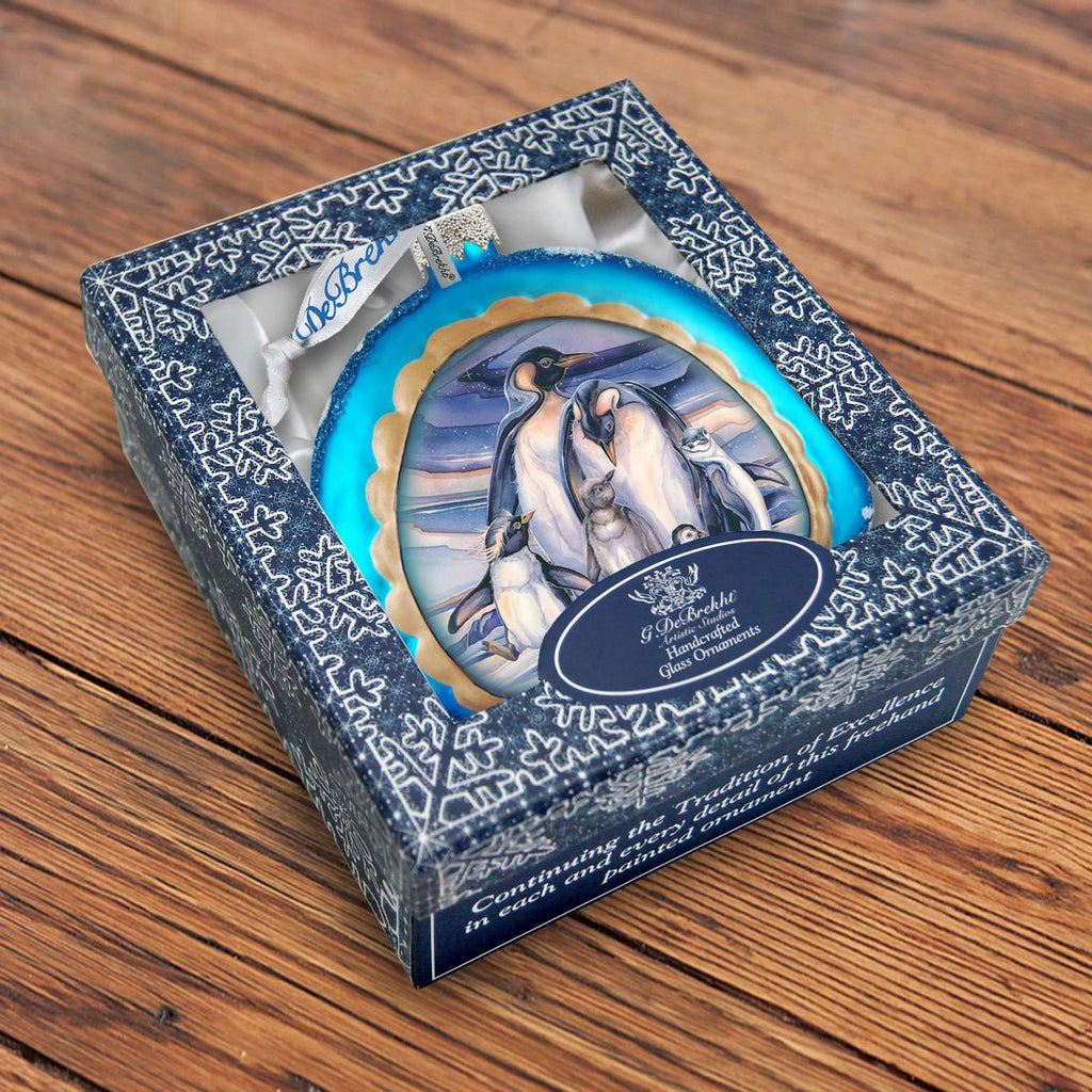 Sno Buddy Like You Glass Ornament by J. Bergsma - Christmas Santa Snowman Decor - 756-659-JB