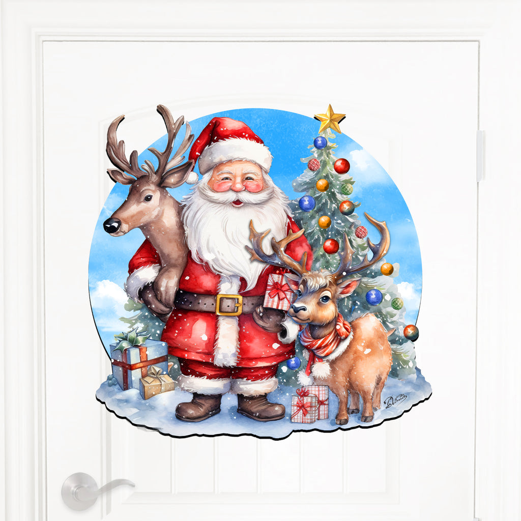 DIY Diamond Painting Christmas Ornaments Santa Deer Window Door