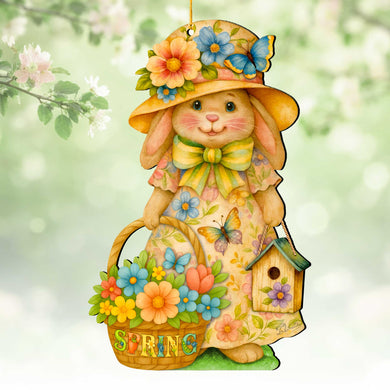 Spring Bunny Ornaments - Easter Spring Decoration - Easter Gift by G. Debrekht - 8652865