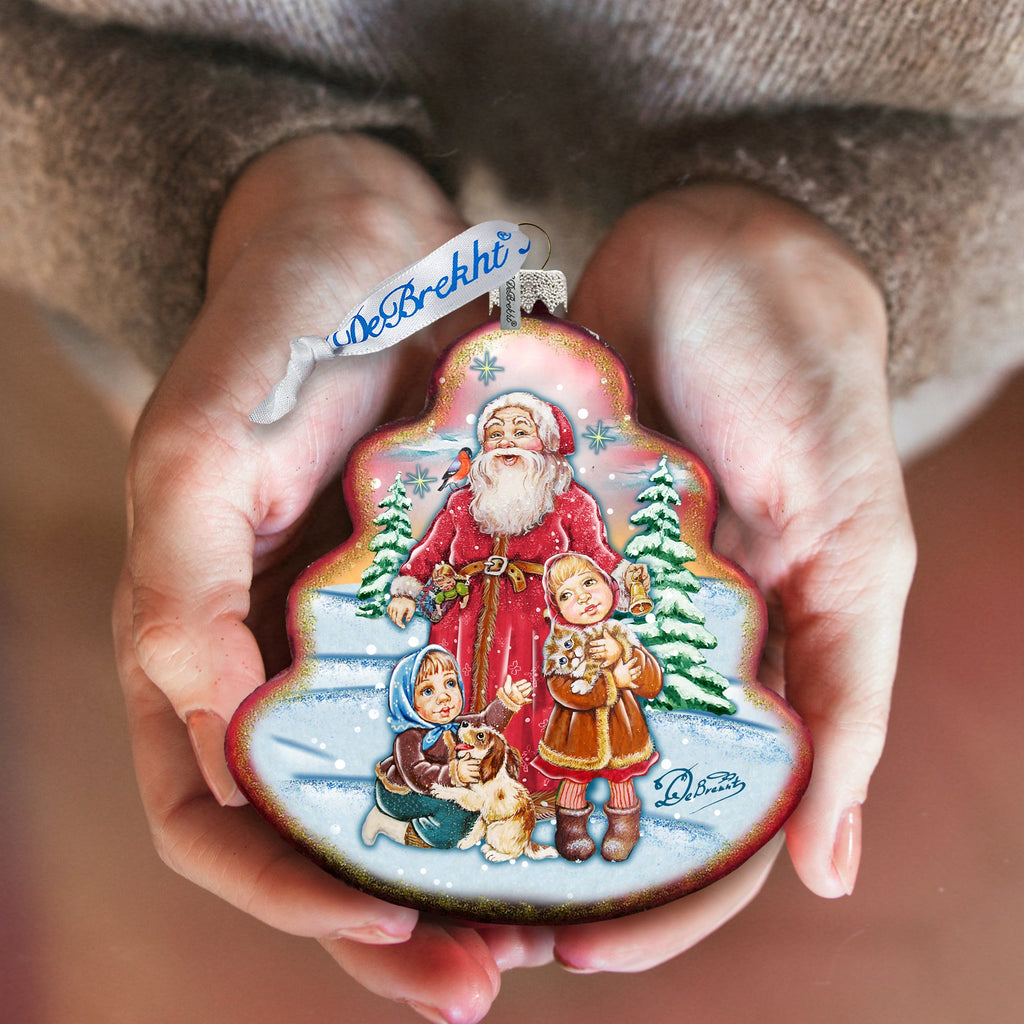 Time to Share Tree Glass Ornament by G. DeBrekht - Christmas Decor - 762-005