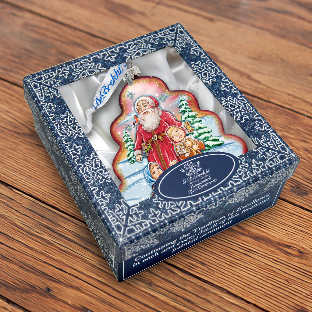 Time to Share Tree Glass Ornament by G. DeBrekht - Christmas Decor - 762-005