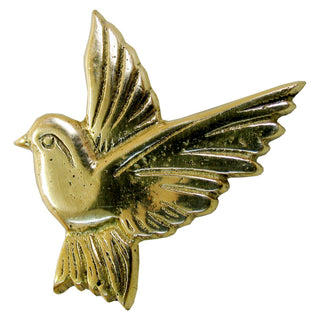 Bird Design Vintage Handmade Brass Bookmark - Unique Book Hook Design - Rare Find & Perfect Gift