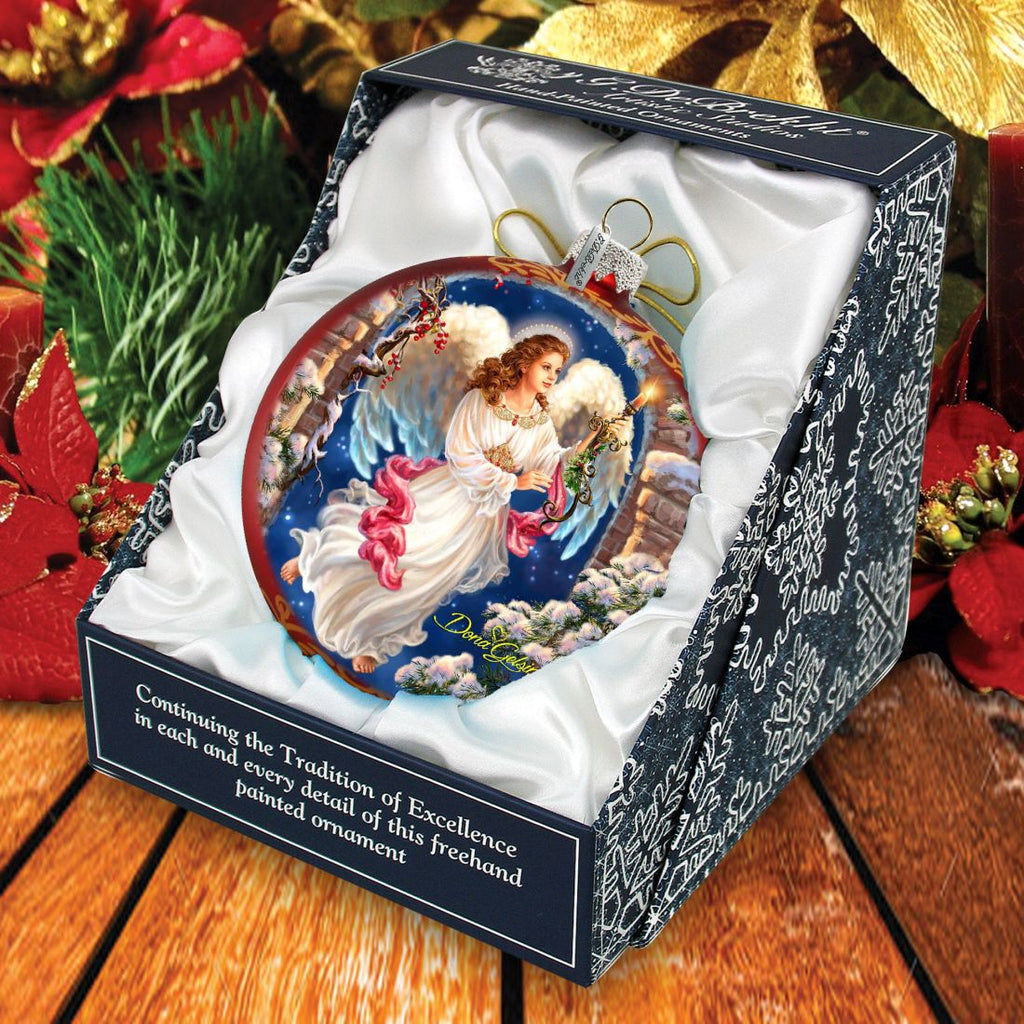 Angel in The Arch Glass Ornament Limited Edition by D. Gelsinger - Christmas Decor - 73892-1322