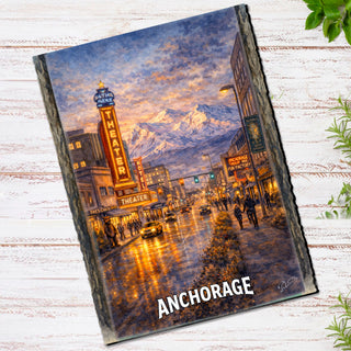 Downtown Glow Greeting Card by G. Debrekht - 97129GC