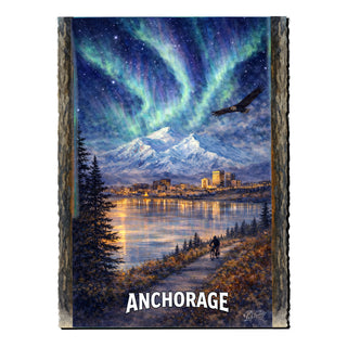 Under the Aurora Greeting Card by G. Debrekht - 97131GC