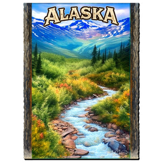Mountain Serenity Greeting Card by G. Debrekht - 97137GC