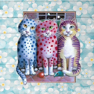 Board Meeting Holiday Door Decor by Laura Seeley - Pets Dog and Cats Decor - 8512051H