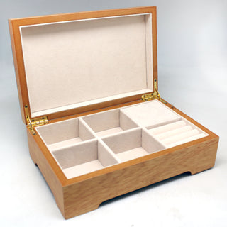 One-of-a-Kind Christmas Night Lacquered & Polished WOODCARVED Music Jewelry BOX - 9x6x3 Inches, Unique Home Decoration Beautiful Gift Rare Find Collectible, Unique Hand Carved Gift