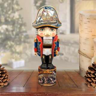 Nutcracker Soldier Medium Hand-Painted WOODCARVED Masterpiece by G. DeBrekht - Christmas Decor - 210011 *** PRE-ORDER - Handmade Just for You! ***