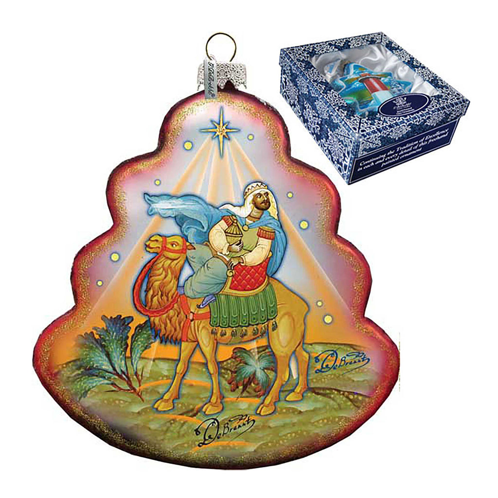 The King Tree Glass Ornament by G. DeBrekht - Christmas Décor - 762-039