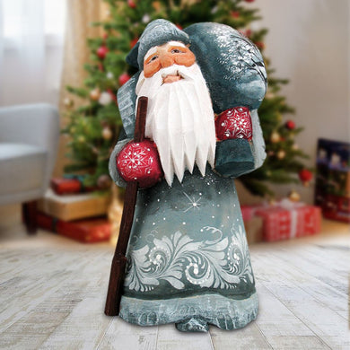 Old World Bag of Cheer Hand-Painted WOODCARVED Masterpiece by G. DeBrekht - Christmas Decor - 8215040 *** PRE-ORDER - Handmade Just for You! ***