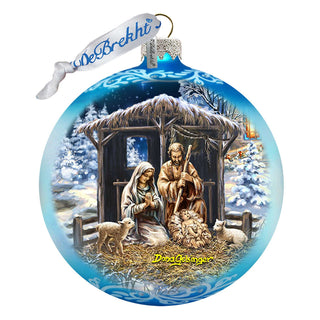The Prince of Piece Glass Ornament Limited Edition by D. Gelsinger - Nativity Holiday Decor - 73913-DG