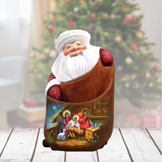 Devotional Holy Family Hand-Painted WOODCARVED Masterpiece by G. DeBrekht - Nativity Holiday Decor - 8215742 *** PRE-ORDER - Handmade Just for You! ***