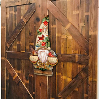 Fall Gnome Halloween Door Decor by G. DeBrekht - Thanksgiving Halloween Decor - 8611013H