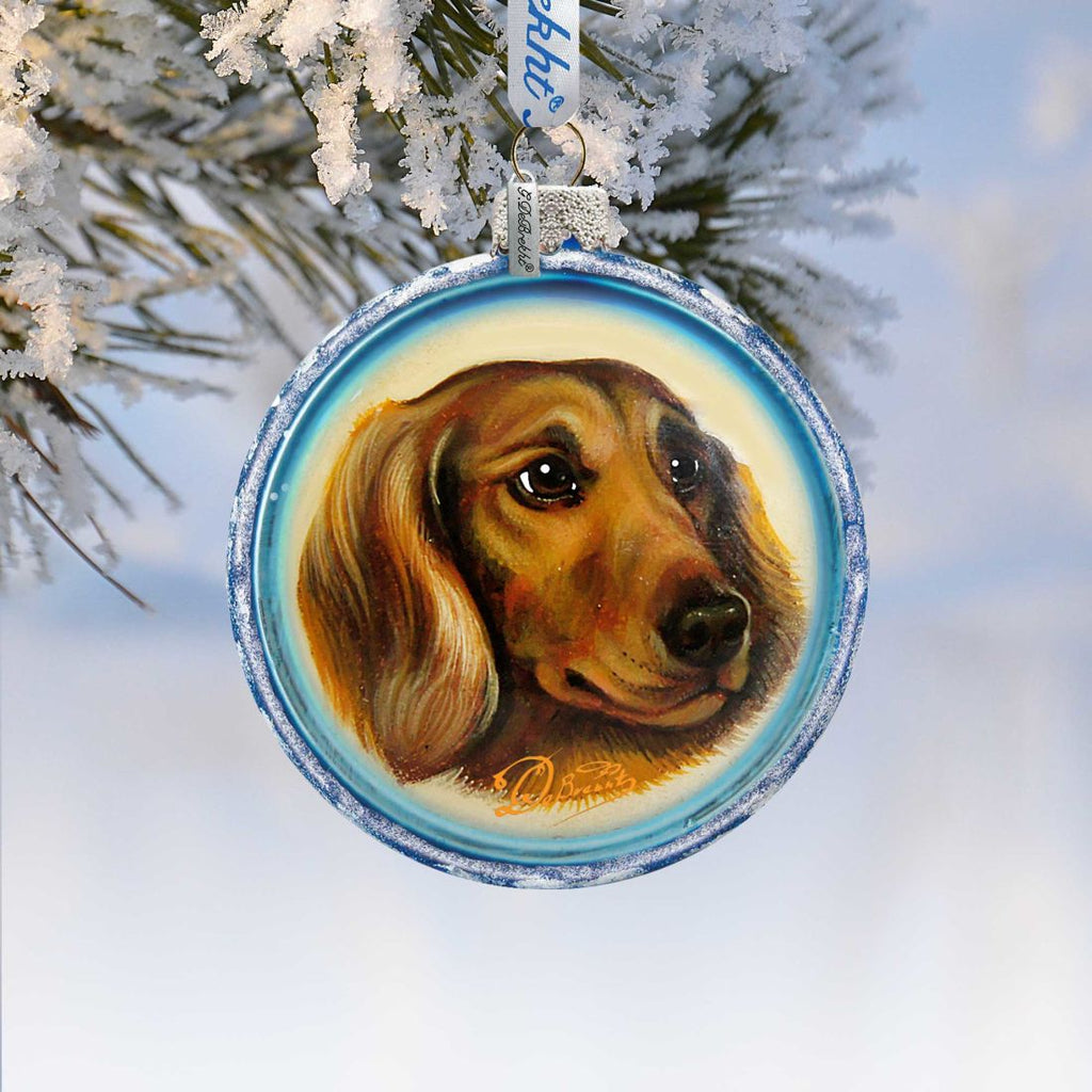 Best Friend Glass Ornament by G. DeBrekht - Christmas Decor - 764-017