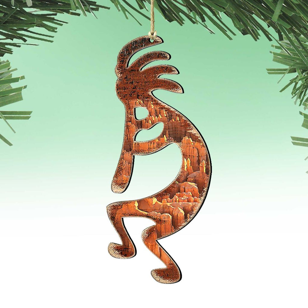 Kokopelli Wooden Ornaments - Christmas Decor - 8198416