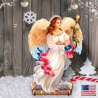 Angel of the Light Nativity Outdoor Decor by D. Gelsinger - Nativity Holiday Decor - 8461036F-1322