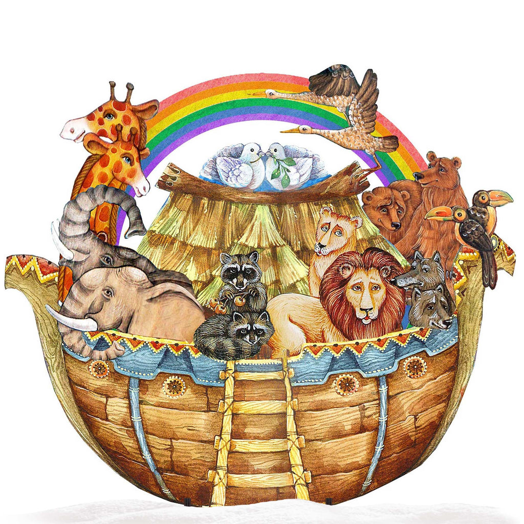 Noah's Ark Nativity Outdoor Decor by G. DeBrekht - Nativity Holiday Decor - 8114050F