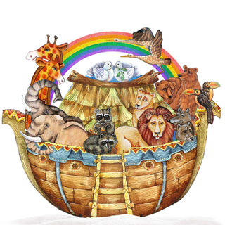 Noah's Ark Nativity Outdoor Decor by G. DeBrekht - Nativity Holiday Decor - 8114050F