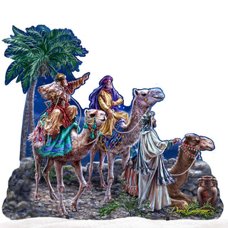 The Magic of Three Kings Nativity Outdoor Decor by D. Gelsinger - Nativity Holiday Decor - 8461022F-1810