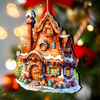 Magic House  Wooden Ornaments by G. Debrekht - Christmas Decor - 8100191-3