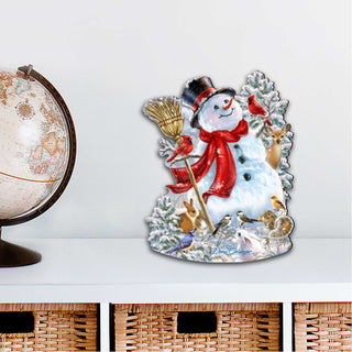Frosty Forest Friends Wall Art by D. Gelsinger - Designocracy - 8461023M-1624
