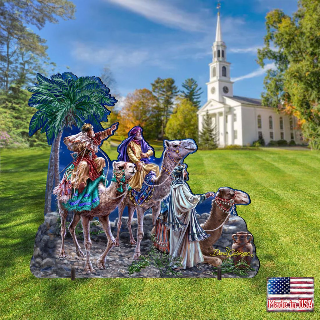 The Magic of Three Kings Nativity Outdoor Decor by D. Gelsinger - Nativity Holiday Decor - 8461022F-1810