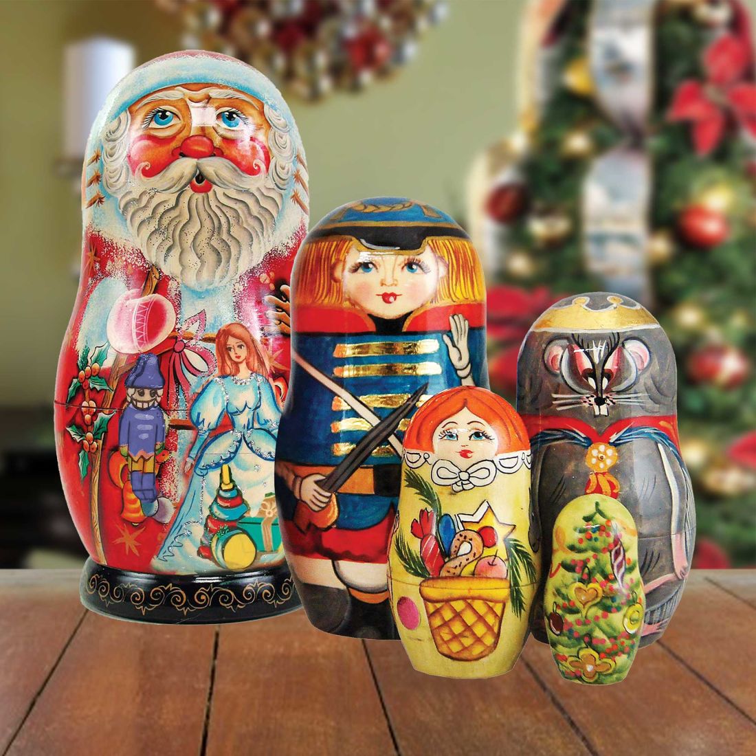 Holiday cheap nesting dolls