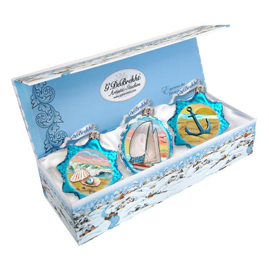 Seashell Ornament Gift Basket