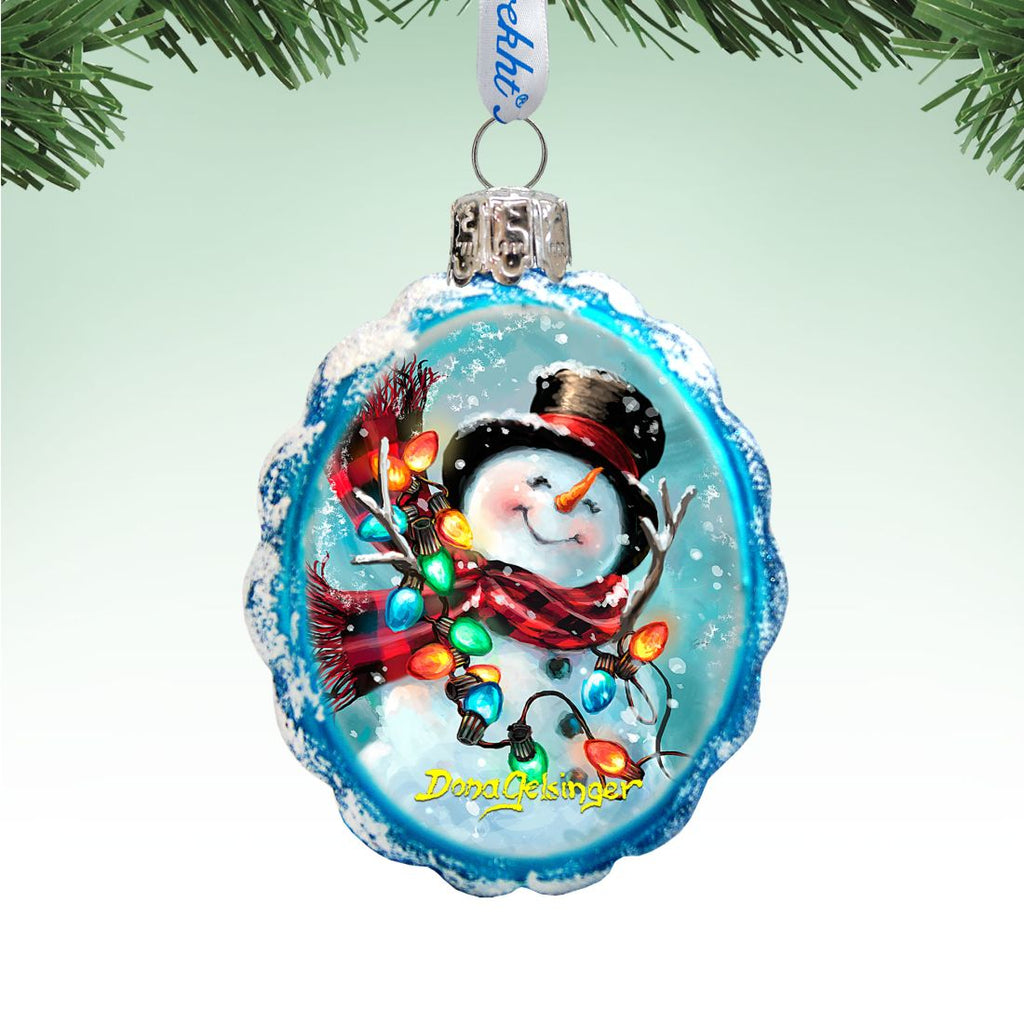 chanel bag christmas ornament