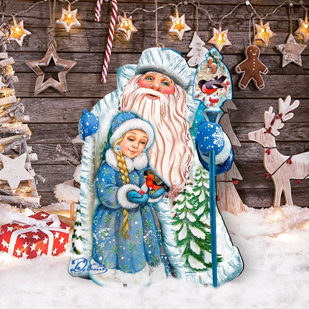 Snowman Family Outdoor Decor by G. Debrekht - Christmas Santa Snowman Decor  - 8611057F