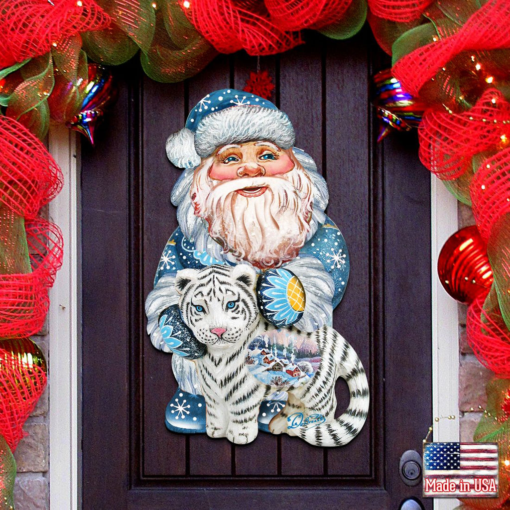 Designocracy 24 x 18 in. An Old Fashioned Christmas Door Decor