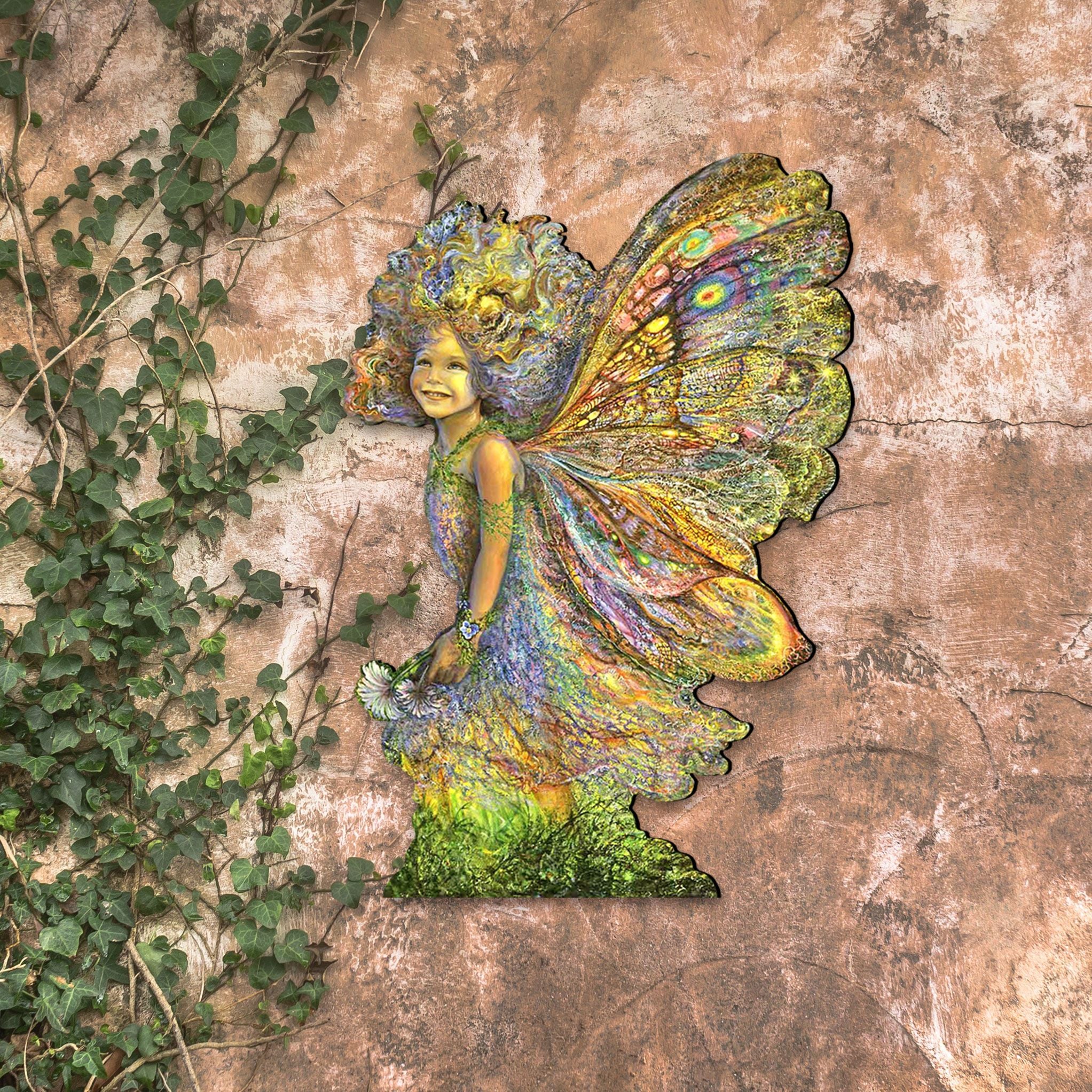 G Debrekht Beachcomber Fairy Fantasy Wall Art by Josephine Wall | Designocracy Large - 24x18