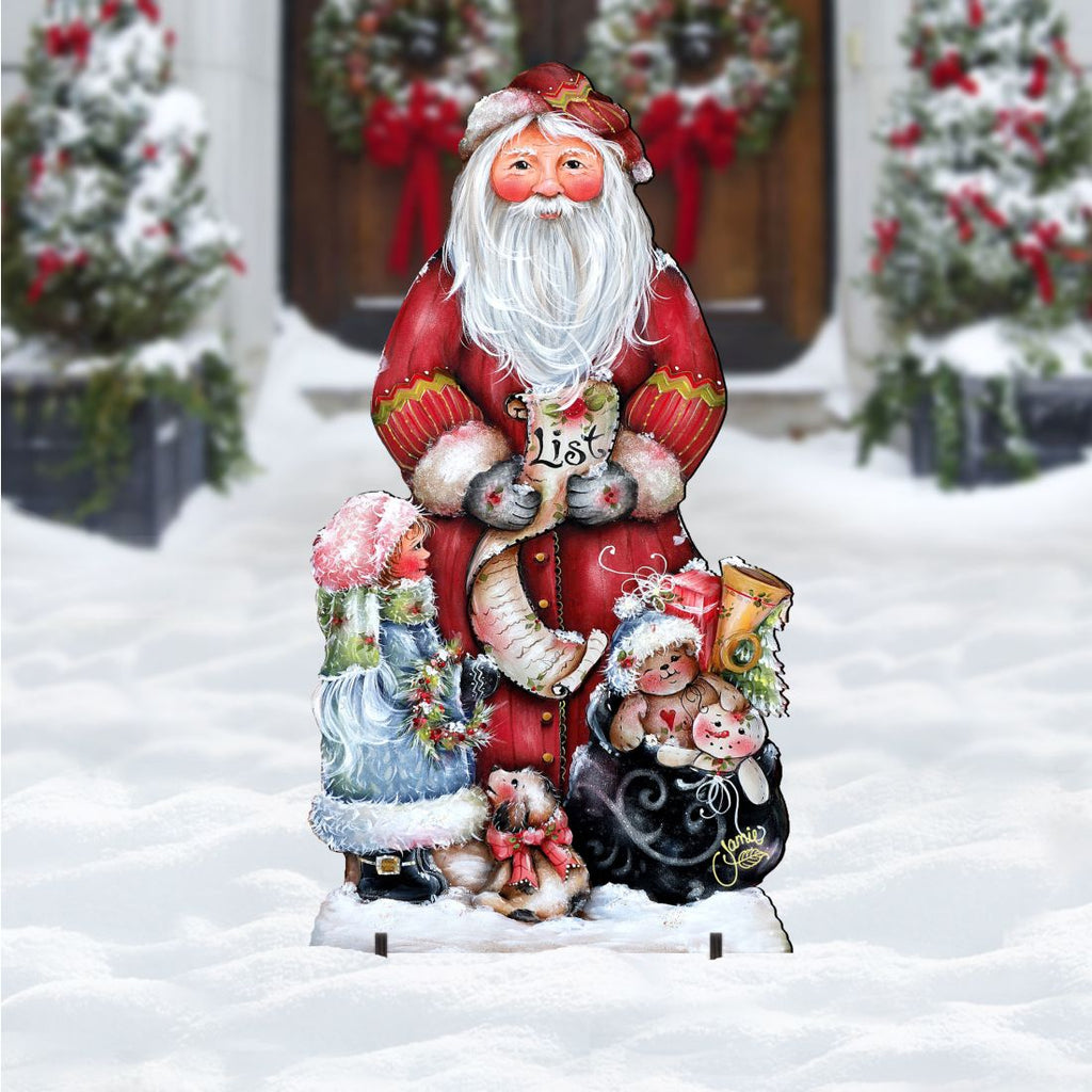 Christmas Wish List Holiday Outdoor Décor by J. Mills-Price