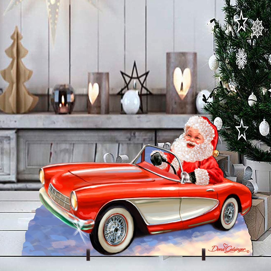 Red Holiday Xmas Car Coasters Christmas Snowman Car - Temu