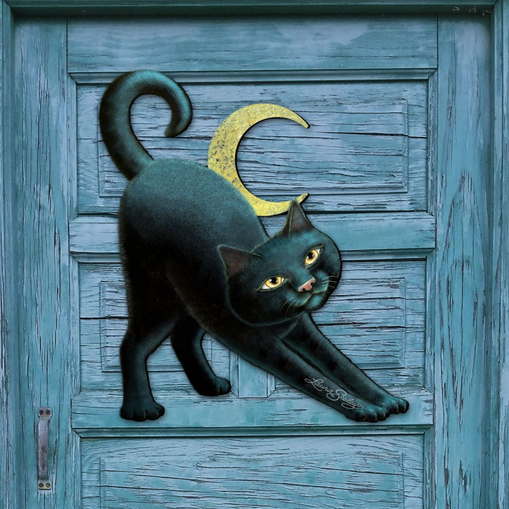 Cat Lovers Monogram Signs for Front Door Decor 