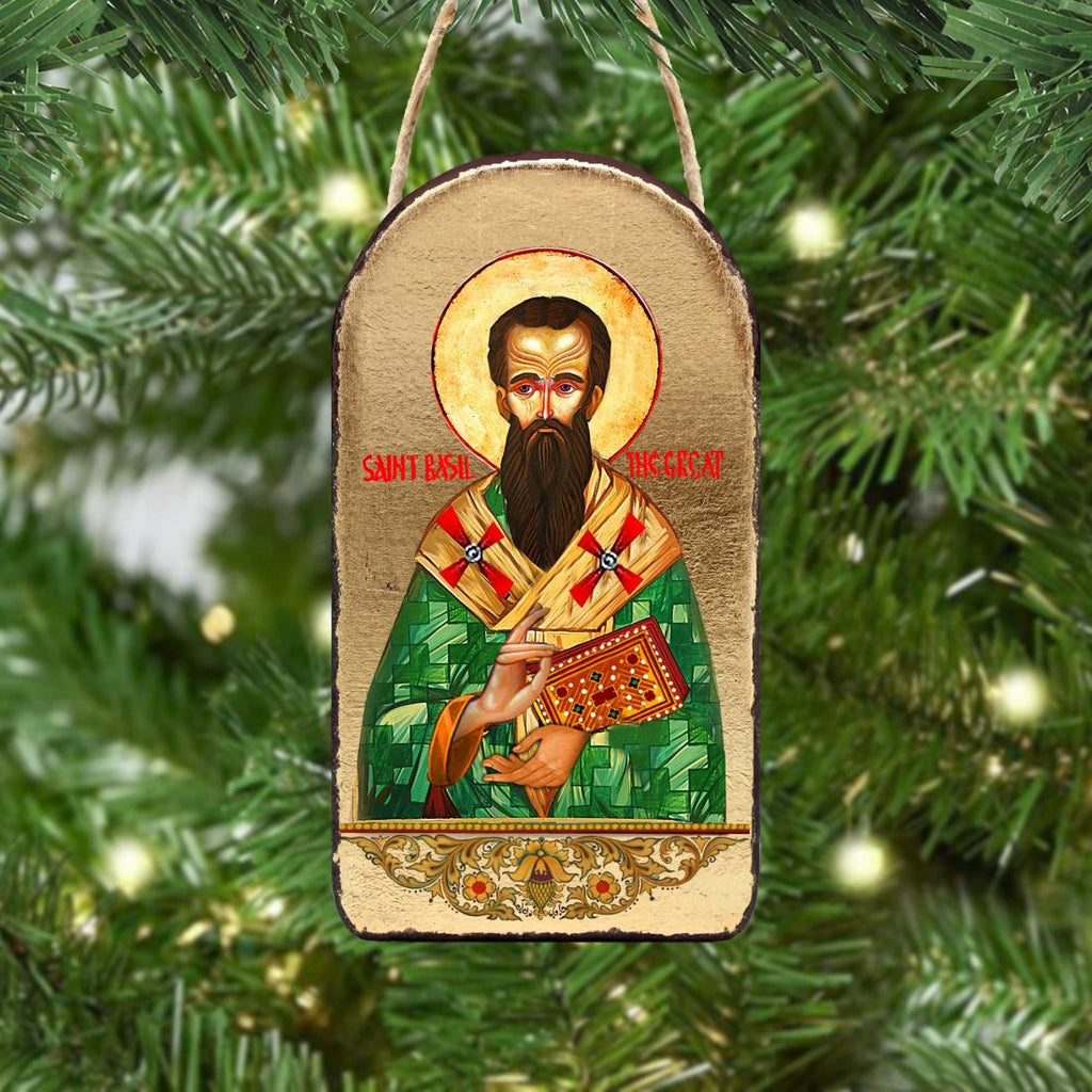 Saint Basil Religious Christian Sacred Icon Ornament Inspirational