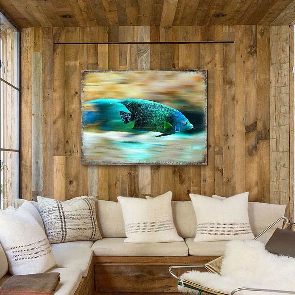Bait and Tackle Wood Wall Decor
