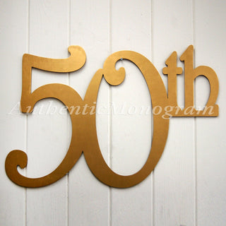 50 Piece Set of Wood Numbers